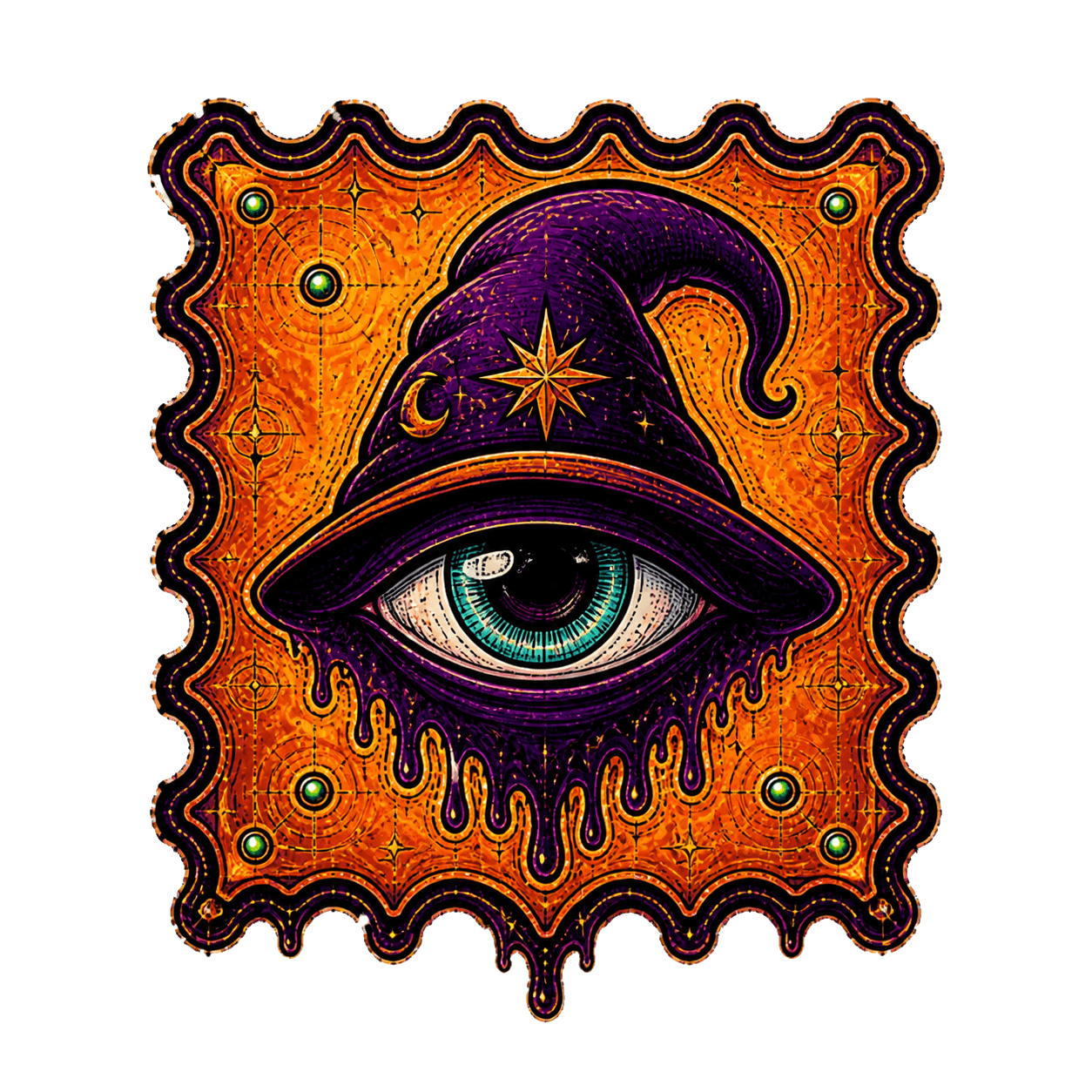 Festival WZYRD // The Chromatic Signal Tee front mark